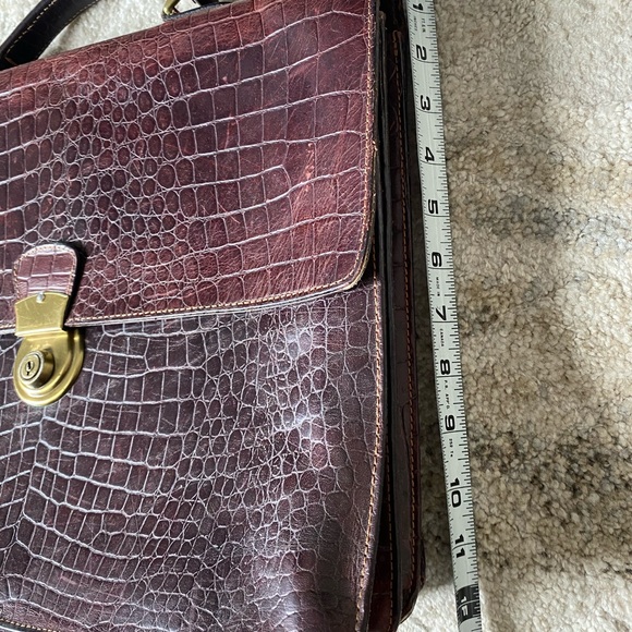 Vintage Ted Benson Collection leather briefcase - Picture 13 of 14